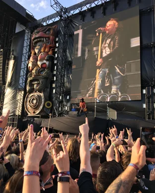 Live concert by Arkona