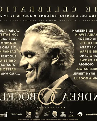 Live concert by Andrea Bocelli
