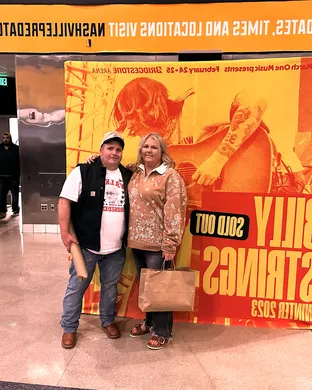 Live concert by Billy Strings