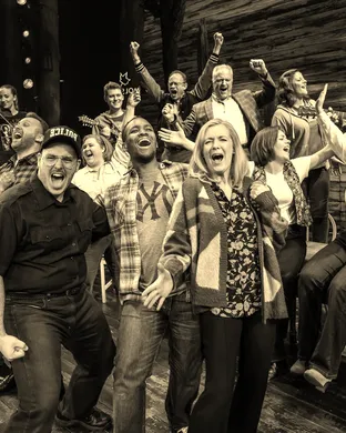 Come From Away theatre performance