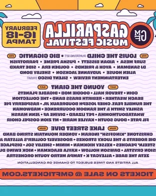 Gasparilla Music Festival - 3 Day Pass